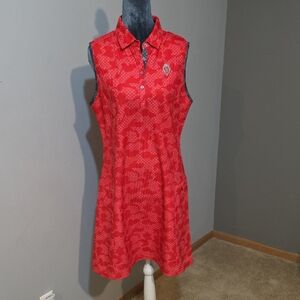 Nivo Red Golf Dress Sz Med